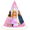 Chapéus de Festa Barbie - Conj. 6
