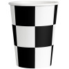 Copos Xadrez Preto Racing