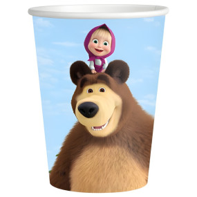 Copos Masha e o Urso