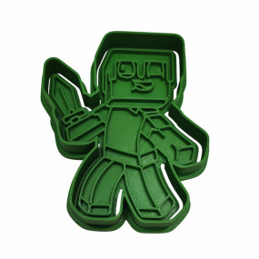 Cortador de bolachas Minecraft - Modelo 2