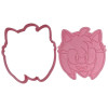 Cortador de bolachas Sonic the Hedgehog - Amy