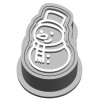 Molde Brigadeiro c/ Carimbo - Boneco de neve