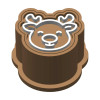 Molde Brigadeiro c/ Carimbo - Rena