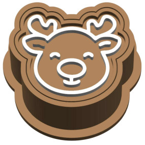 Molde Brigadeiro c/ Carimbo - Rena