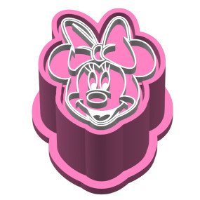 Molde Brigadeiro c/ Carimbo - Minnie