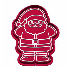 Cortador de bolachas Pai Natal