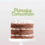Topo Primeira Comunhão (várias cores)