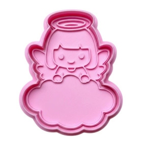 Cortador de bolachas Anjinha com placa