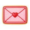 Cortador de bolachas Carta de Amor