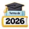Cortador de bolachas Formatura - Turma 2026