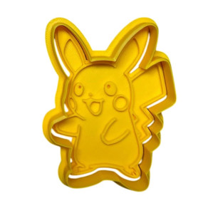 Cortador de bolachas Pikachu