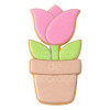 Cortador de bolachas Vaso com Tulipa