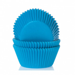 Formas Mini Cupcakes Azul  - Conj. 60