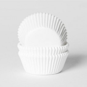 Formas Mini Cupcake Brancas - Conj. 60
