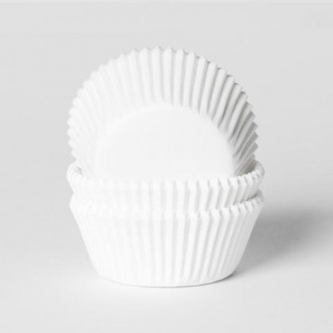 Formas Mini Cupcake Brancas - Conj. 50