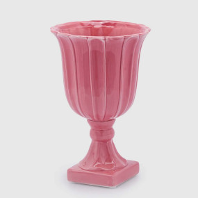 Jarra Tulipa Rosa 30cm