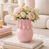 Jarra Coelhos Rosa 20cm
