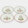 CONJ. 4 PRATOS CASINHA 15CM