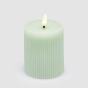 VELA LED Verde 10CM