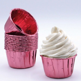 Formas Cupcake Rosegold - conj.24