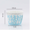 Formas CUPCAKE Azul Bebés- conj. 24