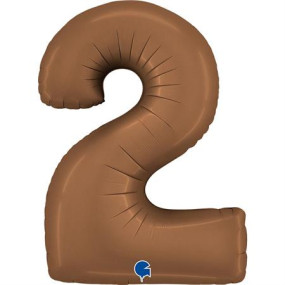 BALÃO #2 CASTANHO 102CM