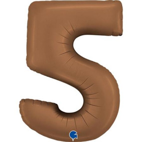 BALÃO #5 CASTANHO 102CM