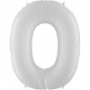 BALÃO #0 BRANCO 102CM