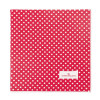 GREENGATE Guardanapo with lace Dotty red