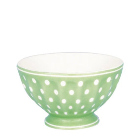 Taça Greengate Dotty pale green 10cm