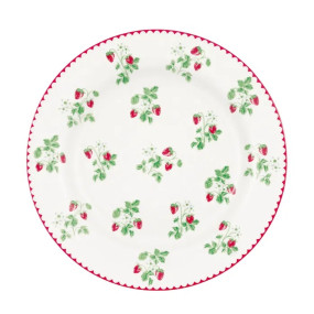 Greengate Prato Berry White 20cm