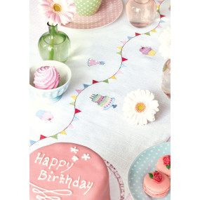 CORREDOR DE MESA BORDADO GREENGATE