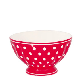 Taça Greengate Dotty red 10cm