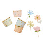 Kit Cupcakes Flores