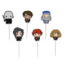 Formas Cupcake com toppers Harry Potter