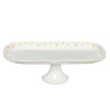 Torteira c/ pé Margaridas 35cm