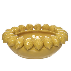 Cerâmica Decorativa - Fruteiro limões