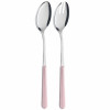 TALHERES SALADA ROSA PASTEL