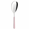 COLHER SERVIR ROSA PASTEL