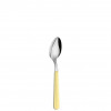 COLHER CAFE AMARELO PASTEL