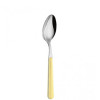 COLHER SOBREMESA AMARELO PASTEL