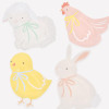 Pratos SPRING ANIMALS Meri Meri