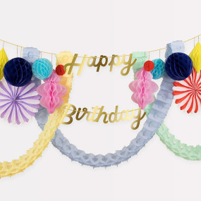 Grinalda Happy Birthday Honeycomb