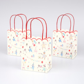 Sacos Coelhos Laços - Conj. 8