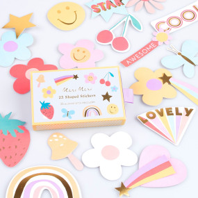 Conj. 25 stickers HAPPY ICONS Merimeri