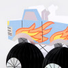 Postal Monster Truck Merimeri