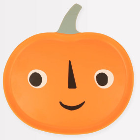 Prato Melamina Abóbora Meri Meri