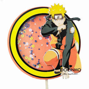 Topo Bolo Confettis Naruto