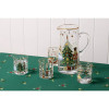 Conj. 4 copos Christmas Wonderland Crystal