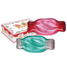 Conj. 2 pratos Sweet Christmas